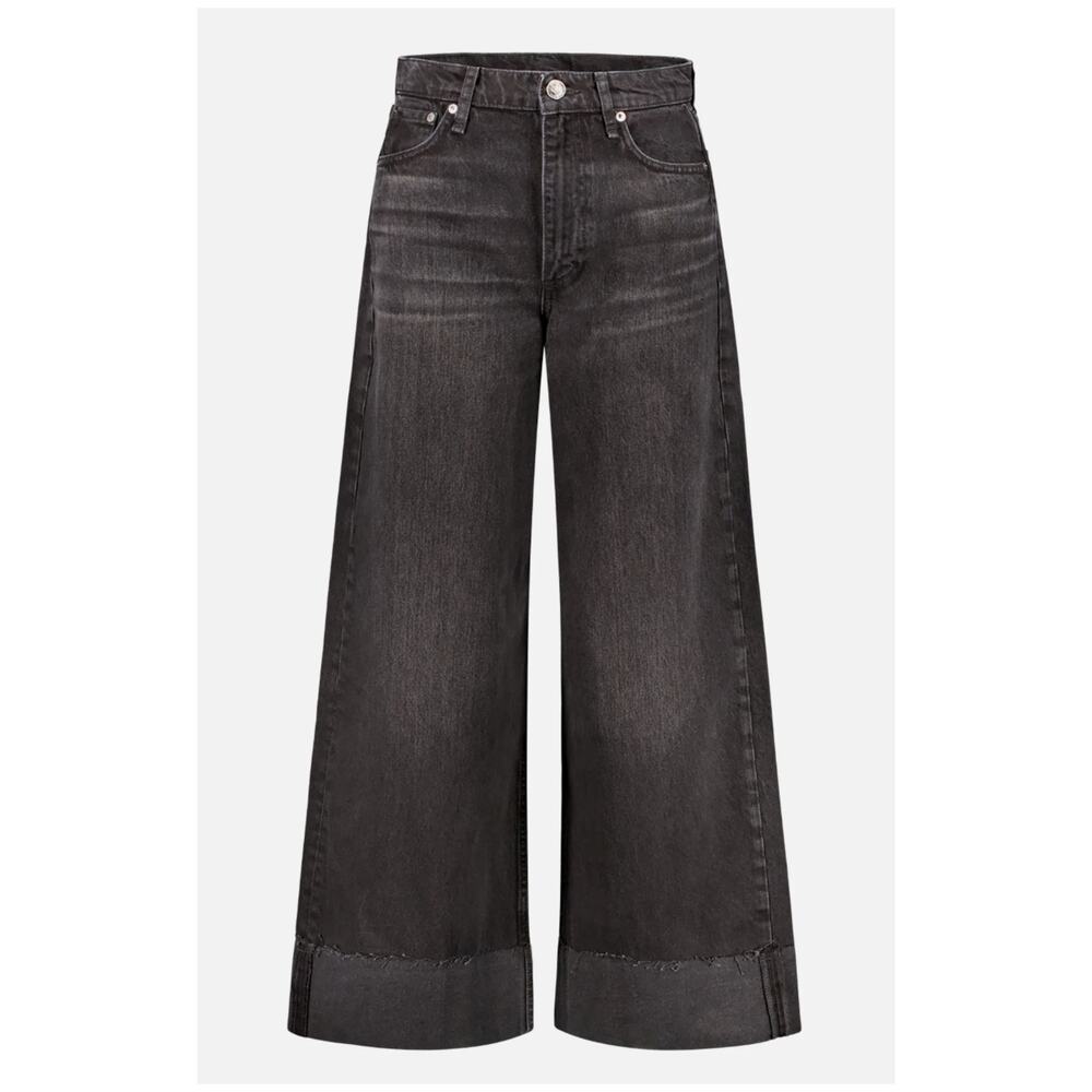 Rag & Bone Sofie High Rise Ultra Wide Ankle Jean Blair Size 34 NWT